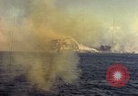 Image of bombardment of island Iwo Jima, 1945, second 51 stock footage video 65675029811
