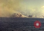 Image of bombardment of island Iwo Jima, 1945, second 55 stock footage video 65675029811