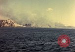 Image of bombardment of island Iwo Jima, 1945, second 61 stock footage video 65675029811
