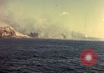 Image of bombardment of island Iwo Jima, 1945, second 62 stock footage video 65675029811