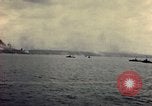 Image of bombardment of Mount Suribachi Iwo Jima, 1945, second 5 stock footage video 65675029812
