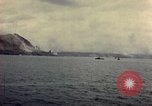 Image of bombardment of Mount Suribachi Iwo Jima, 1945, second 8 stock footage video 65675029812