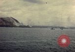 Image of bombardment of Mount Suribachi Iwo Jima, 1945, second 9 stock footage video 65675029812