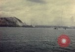 Image of bombardment of Mount Suribachi Iwo Jima, 1945, second 10 stock footage video 65675029812