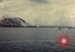 Image of bombardment of Mount Suribachi Iwo Jima, 1945, second 11 stock footage video 65675029812