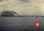 Image of bombardment of Mount Suribachi Iwo Jima, 1945, second 12 stock footage video 65675029812