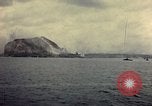 Image of bombardment of Mount Suribachi Iwo Jima, 1945, second 13 stock footage video 65675029812