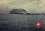 Image of bombardment of Mount Suribachi Iwo Jima, 1945, second 15 stock footage video 65675029812