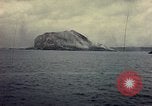 Image of bombardment of Mount Suribachi Iwo Jima, 1945, second 16 stock footage video 65675029812