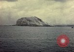 Image of bombardment of Mount Suribachi Iwo Jima, 1945, second 24 stock footage video 65675029812