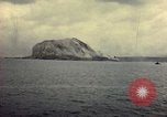 Image of bombardment of Mount Suribachi Iwo Jima, 1945, second 28 stock footage video 65675029812