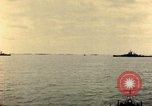 Image of bombardment of Mount Suribachi Iwo Jima, 1945, second 39 stock footage video 65675029812