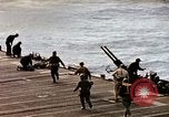 Image of USS Bataan's flight deck Japan, 1945, second 4 stock footage video 65675029815