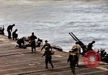Image of USS Bataan's flight deck Japan, 1945, second 5 stock footage video 65675029815