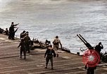 Image of USS Bataan's flight deck Japan, 1945, second 8 stock footage video 65675029815