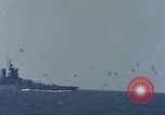 Image of USS Tennessee (BB-43) struck by Kamikaze Pacific Ocean, 1945, second 3 stock footage video 65675029816