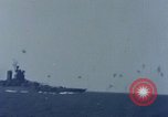 Image of USS Tennessee (BB-43) struck by Kamikaze Pacific Ocean, 1945, second 5 stock footage video 65675029816