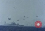 Image of USS Tennessee (BB-43) struck by Kamikaze Pacific Ocean, 1945, second 9 stock footage video 65675029816