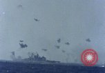 Image of USS Tennessee (BB-43) struck by Kamikaze Pacific Ocean, 1945, second 11 stock footage video 65675029816