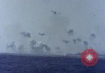 Image of USS Tennessee (BB-43) struck by Kamikaze Pacific Ocean, 1945, second 23 stock footage video 65675029816