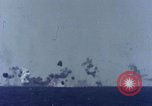 Image of USS Tennessee (BB-43) struck by Kamikaze Pacific Ocean, 1945, second 25 stock footage video 65675029816