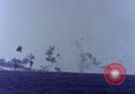 Image of USS Tennessee (BB-43) struck by Kamikaze Pacific Ocean, 1945, second 34 stock footage video 65675029816