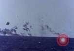 Image of USS Tennessee (BB-43) struck by Kamikaze Pacific Ocean, 1945, second 37 stock footage video 65675029816