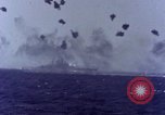 Image of USS Tennessee (BB-43) struck by Kamikaze Pacific Ocean, 1945, second 44 stock footage video 65675029816