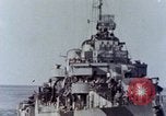 Image of American Destroyer Pacific Ocean, 1945, second 6 stock footage video 65675029817