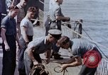 Image of American Destroyer Pacific Ocean, 1945, second 21 stock footage video 65675029817