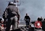 Image of Kamikaze attack on USS Franklin Japan, 1944, second 5 stock footage video 65675029820