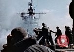 Image of Kamikaze attack on USS Franklin Japan, 1944, second 8 stock footage video 65675029820