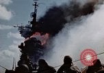 Image of Kamikaze attack on USS Franklin Japan, 1944, second 46 stock footage video 65675029820