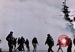 Image of Kamikaze attack on USS Franklin Japan, 1944, second 51 stock footage video 65675029820