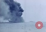 Image of USS Bunker Hill struck by Kamikazes Japan, 1945, second 10 stock footage video 65675029822