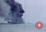 Image of USS Bunker Hill struck by Kamikazes Japan, 1945, second 14 stock footage video 65675029822