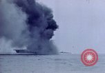 Image of USS Bunker Hill struck by Kamikazes Japan, 1945, second 17 stock footage video 65675029822