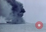 Image of USS Bunker Hill struck by Kamikazes Japan, 1945, second 18 stock footage video 65675029822