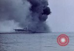 Image of USS Bunker Hill struck by Kamikazes Japan, 1945, second 24 stock footage video 65675029822