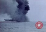 Image of USS Bunker Hill struck by Kamikazes Japan, 1945, second 28 stock footage video 65675029822
