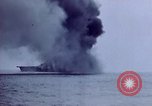 Image of USS Bunker Hill struck by Kamikazes Japan, 1945, second 29 stock footage video 65675029822