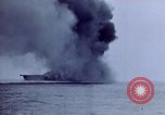 Image of USS Bunker Hill struck by Kamikazes Japan, 1945, second 30 stock footage video 65675029822