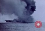 Image of USS Bunker Hill struck by Kamikazes Japan, 1945, second 38 stock footage video 65675029822