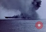 Image of USS Bunker Hill struck by Kamikazes Japan, 1945, second 45 stock footage video 65675029822