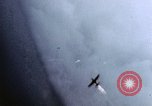 Image of U.S. forces shooting down Japanese warplanes Tokyo Japan, 1945, second 25 stock footage video 65675029823