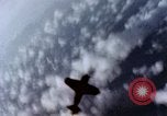 Image of U.S. forces shooting down Japanese warplanes Tokyo Japan, 1945, second 34 stock footage video 65675029823