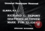 Immagine di Alianti Elmira New York USA, 1934, secondo 7 filmato di repertorio 65675029831
