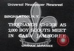 Immagine di Boy Scout Jamboree Binghamton New York USA, 1934, secondo 1 filmato di repertorio 65675029832