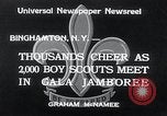 Immagine di Boy Scout Jamboree Binghamton New York USA, 1934, secondo 3 filmato di repertorio 65675029832