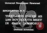 Immagine di Boy Scout Jamboree Binghamton New York USA, 1934, secondo 5 filmato di repertorio 65675029832
